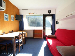 Studio 4 pers. sur les pistes à Flaine, parking, casier à skis, terrasse - FR-1-687-75